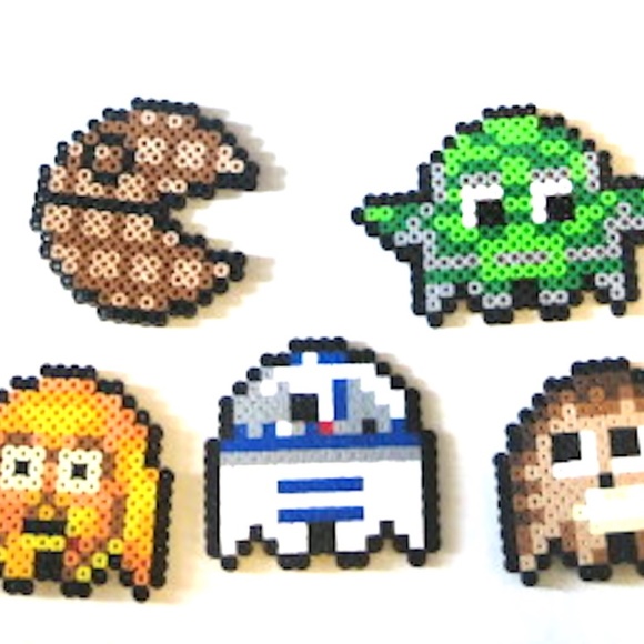 Perler Beads set of 5 Star Wars Pacman 1 - Picture 6 of 7
